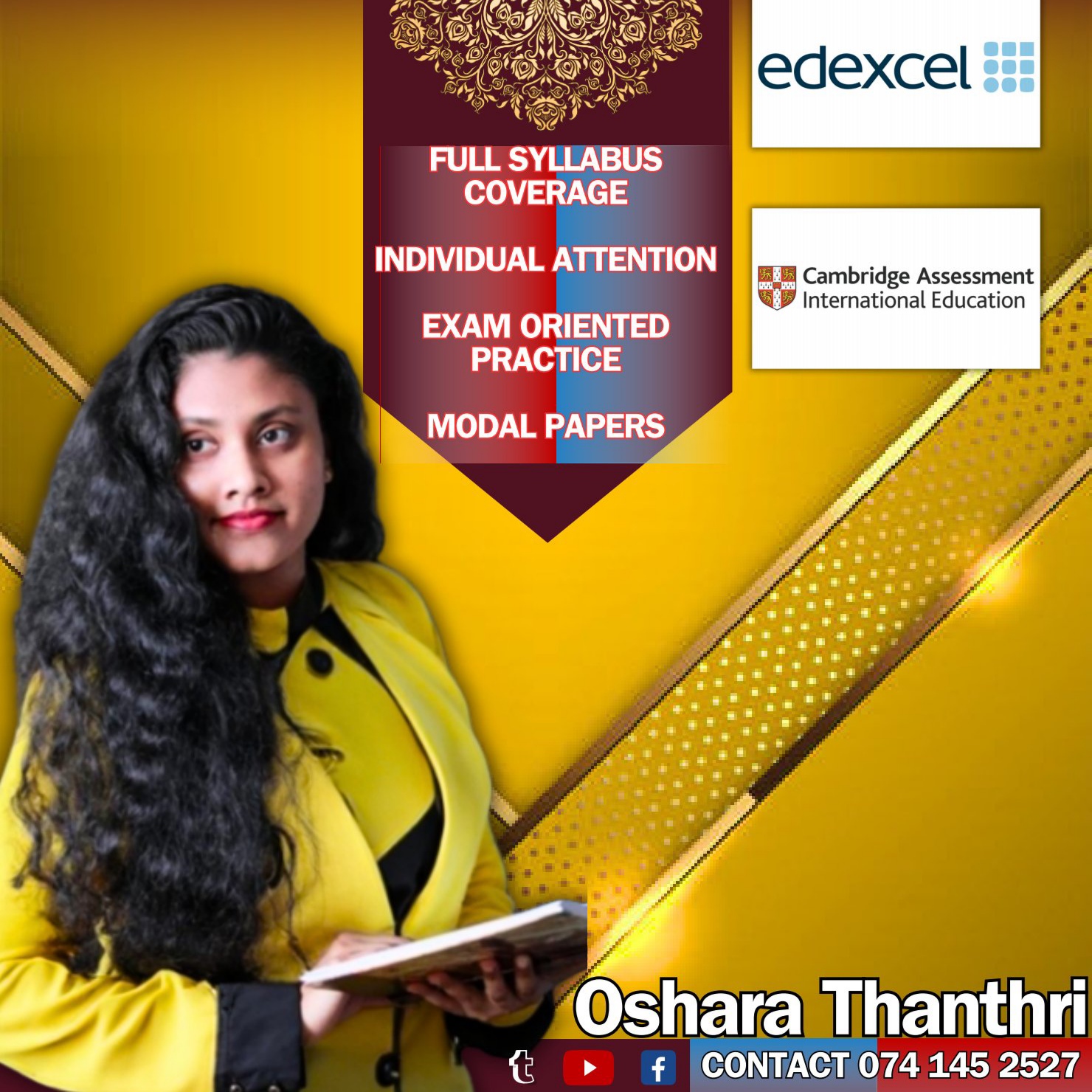 Edexcel & Cambridge Mathematics Classes