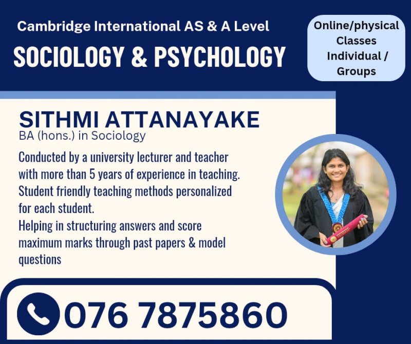 Cambridge AS and A Level Sociology