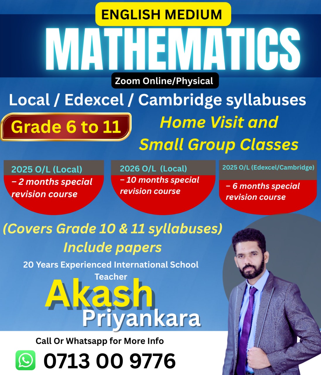 Mathematics English medium