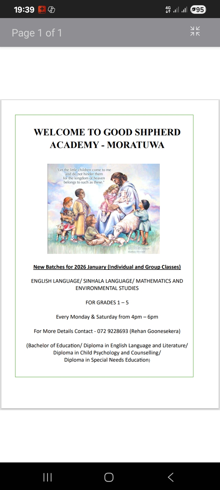 Good Shepherd Academy