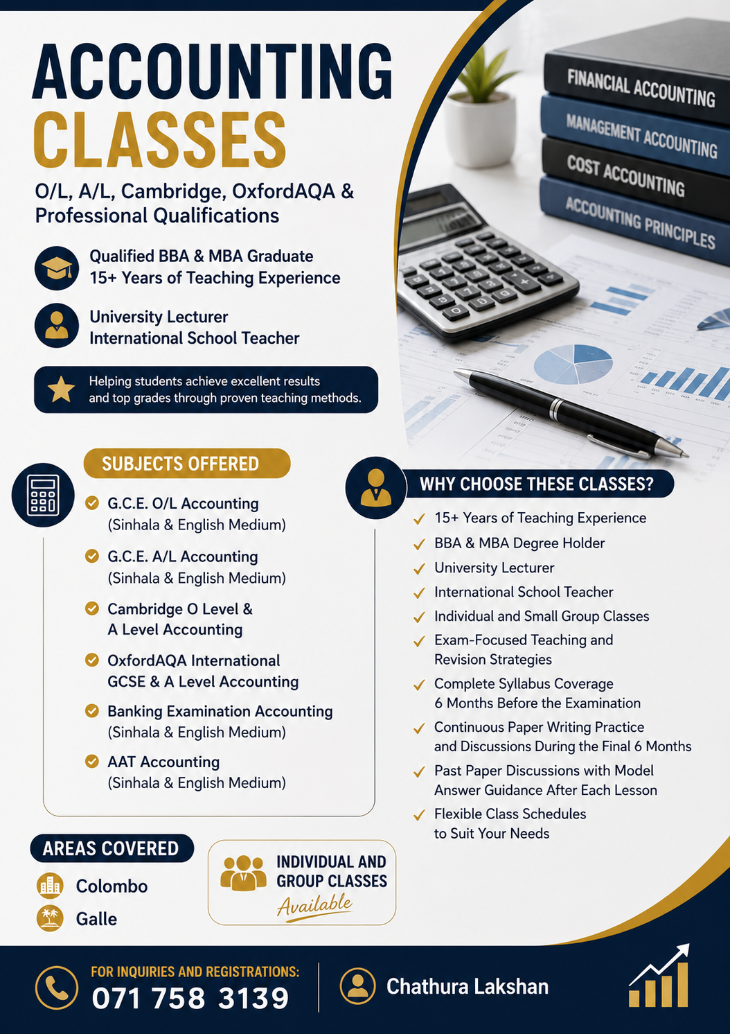 ACCOUNTING CLASSES