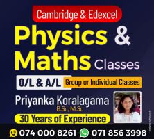 Cambridge and Edexcel Physics & Maths Classes
