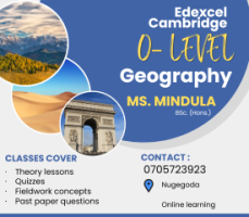 O/Level GEOGRAPHY Tuition Classes for EDEXCEL and CAMBRIDGE Syllabus