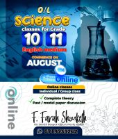 Online Science classes (English medium)