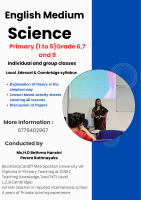 English medium science