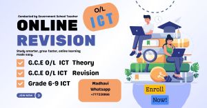 Online ICT Class for O/L students