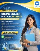 Online English Medium science classes