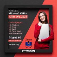 Certificate in Microsoft Office