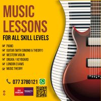 Music Lessons For All | Piano, Guitar & Western Violin Lessons | London Exams